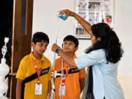 Middle Wing students